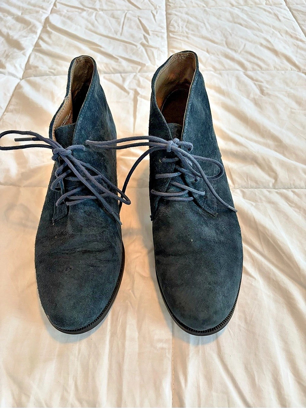 White Mountain Leather Ankle Boots US 10M